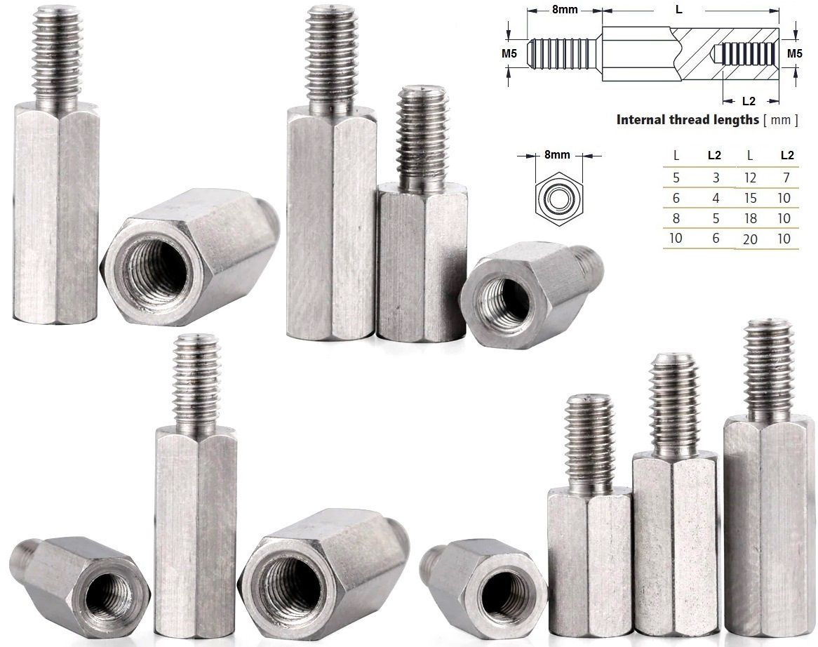 Separador hexagonal M5